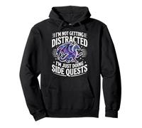 I'm Not Getting Distracted I'm Just Doing Side Quests Sudadera con Capucha