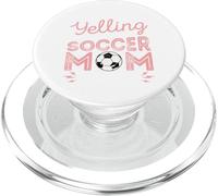 I'm Not Gritar This Is My Soccer Mamá Voz Divertido Deportes Mamá PopSockets PopGrip para MagSafe