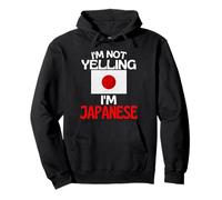 Im Not Griting, Im Japanese Funny Japan Cita Sudadera con Capucha