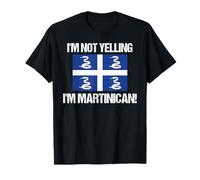 I'm Not Griting, Martinican Country Flag Martinica Camiseta