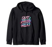I'm Not Just A Mind I'm A Piece of Meat Mentalidad - Sudadera con Capucha
