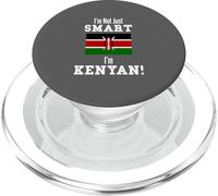 I'm Not Just Smart Kenia Country Flag Kenia PopSockets PopGrip para MagSafe