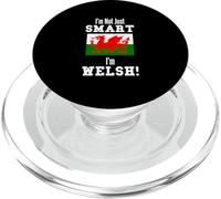 I'm Not Just Smart Welsh Country Flag Gales PopSockets PopGrip para MagSafe