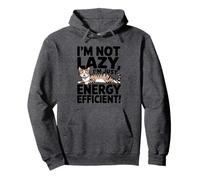 I'm Not Lazy Cat Cute for Moms Dads & Fans Juguetón Novedad Sudadera con Capucha