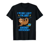 Im Not Lazy Im Just Novedad de codificación de Perezosos de eficiencia energética Camiseta