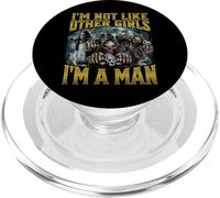 I'm Not Like Other Girls I'm A Man PopSockets PopGrip para MagSafe