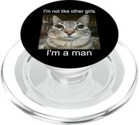 I'm Not Like Other Girls I'm A Man PopSockets PopGrip para MagSafe
