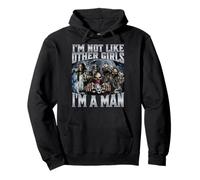 I'm Not Like Other Girls I'm A Man Sudadera con Capucha