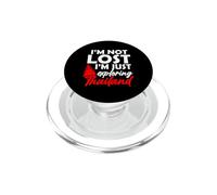I'm Not Lost I'm Just Exploring Thailand Travel Enthusiast PopSockets PopGrip para MagSafe