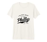 I'm Not Mad I'm from Philly Retro 1970s Camiseta Premium