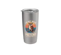 I'm Not Mean I'm Just Too Old To Pretend I Like You Vaso térmico de acero inoxidable de doble pared