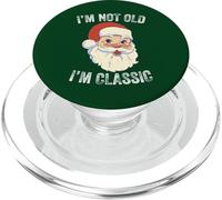 I'm Not Old I Am Classic Funny Christmas Santa Hombres Mujeres PopSockets PopGrip para MagSafe