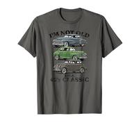 I'm Not Old, I'm A 40's Classic Cars, Letras oscuras envejecidas Camiseta