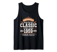 I'm Not Old I'm a Classic 1959 Legends were Born In 1959 Camiseta sin Mangas