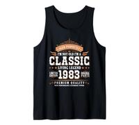 I'm Not Old I'm a Classic 1983 Legends were Born In 1983 Camiseta sin Mangas
