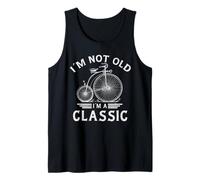 I'm Not Old I'm a Classic Penny Farthing Bicycle Día del Padre Camiseta sin Mangas