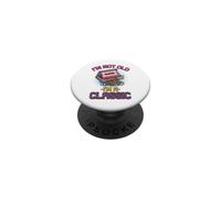 I'm Not Old I'm A Classic Retro 80s Cinta de Casete PopSockets PopGrip Adhesivo