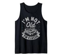 I'm Not Old I'm a Classic Vintage Car Lover Mans & Woman Camiseta sin Mangas