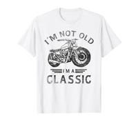 I'm Not Old I'm A Classic Vintage Moto Día del Padre Camiseta