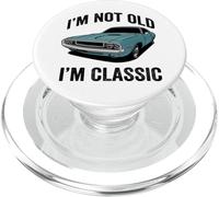 I'm Not Old I'm Always Classic Illustration Graphic Designs PopSockets PopGrip para MagSafe