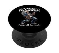 I'm Not Old, I'm Classic Fun Baby Boomer Design PopSockets PopGrip Adhesivo