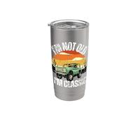 I'm Not Old I'm Classic Funny Vintage Car Vaso térmico de acero inoxidable de doble pared