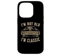 I'm not old I'm classic Vintage Muscle Car Funny Old Men Carcasa para iPhone 14 Pro
