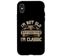I'm not old I'm classic Vintage Muscle Car Funny Old Men Carcasa para iPhone X/XS