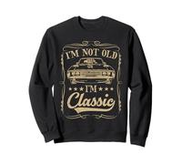 I'm not old I'm classic Vintage Muscle Car Funny Old Men Sudadera