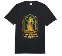 I'm Not Old I'm Medieval Funny Medieval Fantasy Lover Comfort Colors Adult Heavyweight T-Shirt