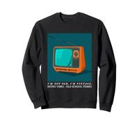 I'm Not Old I'm Vintage Retro Vibes Old School Tribus Sudadera