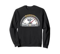 I'm Not Old, Just A ClassicOldometer/Odómetro Funny 40th Sudadera
