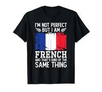 I'm Not Perfect but I'm French France Flag Camiseta