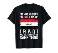 I'm Not Perfect but I'm Iraqi Iraq Flag Camiseta
