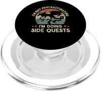 I'm Not Procrastinating I'm Doing Side Quests Retro Vintage PopSockets PopGrip para MagSafe
