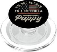 I'm Not Retired I'm A Professional Pappy Funny Retirement PopSockets PopGrip para MagSafe