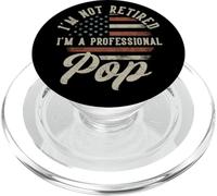 I'm Not Retired I'm A Professional Pop Funny Retirement PopSockets PopGrip para MagSafe
