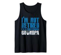 I'm Not Retired I'm Professional Grandpa Funny Humor Camiseta sin Mangas