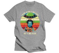 I'm Not Saying It Was Aliens But It Was Aliens Ancient Alien Black T-Shirt S-4XL Round Neck tee Shirt