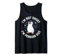 I'm Not Short I'm Penguin Size Camiseta sin Mangas