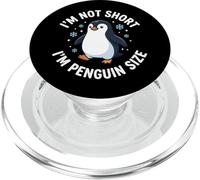 I'm Not Short I'm Penguin Size PopSockets PopGrip para MagSafe