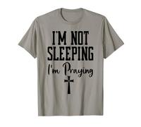 Im Not Sleeping Im Praying Shh Pastor Appreciation Christian Camiseta