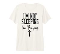 Im Not Sleeping Im Praying Shh Pastor Appreciation Christian Camiseta Premium