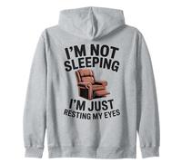 I'm Not Sleeping I'm Resting My Eyes Humor Hombre Abuelo Sudadera con Capucha