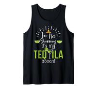Im Not Slurring Its My Tequila Accent Margarita Day Drinking Camiseta sin Mangas