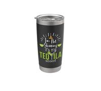 Im Not Slurring Its My Tequila Accent Margarita Day Drinking Vaso térmico de acero inoxidable de doble pared