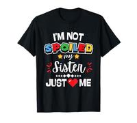 I'm Not Spoiled My Sister Just Loves Me Video Game Team Kids Camiseta