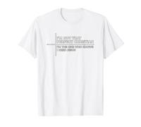 I'm Not That Christian Camiseta gráfica económica, Hombre, Blanco, S