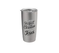 I'm Not That Perfect Christian I'm The One Who Knows Vaso térmico de acero inoxidable de doble pared