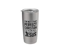 I'm Not That Perfect Christian Vaso térmico de acero inoxidable de doble pared